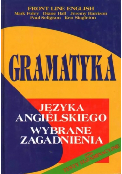 Gramatyka języka angielskiego wybrane zagadnienia