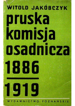 Pruska komisja osadnicza 1886 / 1919