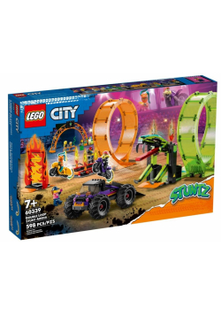LEGO(R) CITY 60339 Kaskaderska arena z dwoma pętlami