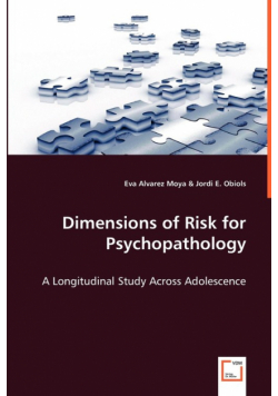 Dimensions of Risk for Psychopathology
