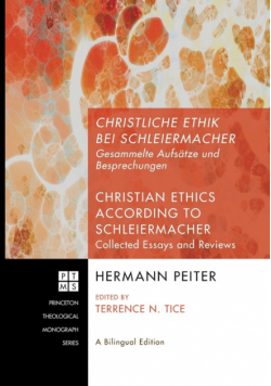 Christliche Ethik Bei Schleiermacher - Christian Ethics According to Schleiermacher