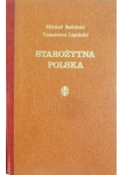 Starożytna Polska Tom III reprint z 1846 r