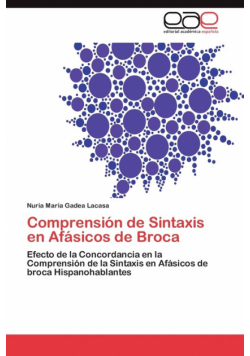Comprension de Sintaxis En Afasicos de Broca