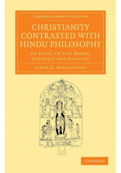 Christianity Contrasted with Hindu Philosophy