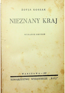 Nieznany Kraj 1937 r.