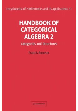 Handbook of Categorical Algebra