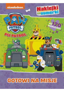 Psi Patrol. Naklejki na numerki Gotowi na misje