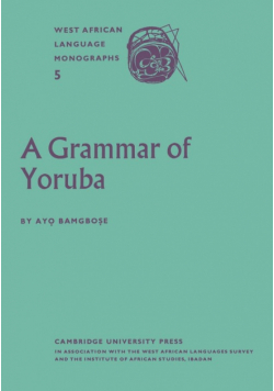 A Grammar of Yoruba