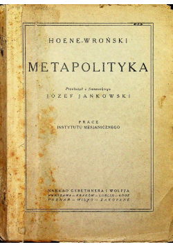 Metapolityka 1923 r.