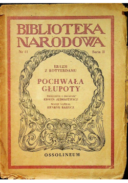 Pochwała Głupoty