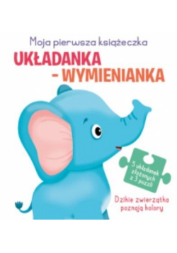 Układanka-wymienianka. Dzikie zwierzątka poznają..