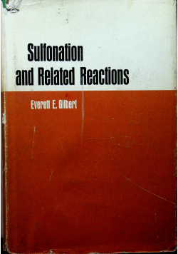 Sulfonation and Related Reactions
