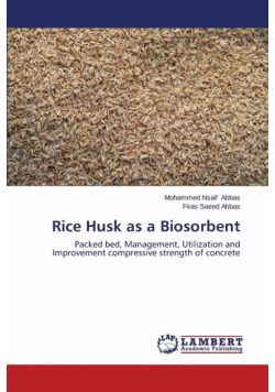 Rice Husk as a Biosorbent