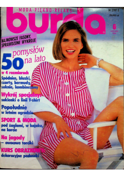 Burda Moda Piękno Relaks Czerwiec 1991