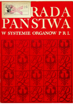 Rada państwa w systemie organów PRL