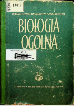 Biologia Ogólna