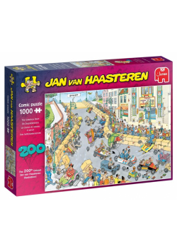 Puzzle 1000 Jan Van Haasteren Wyścig na byle czym