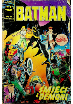 Batman numer 5 Śmieci i  demoni