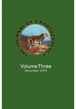 The Journal Of Cryptozoology