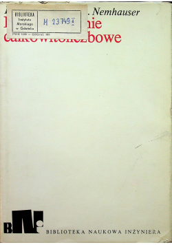 Programowanie całkowitoliczbowe