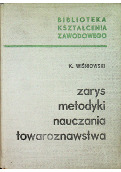 Zarys metodyki nauczania towaroznawstwa