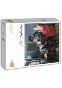 Puzzle 1000 Kieliszek wina, Vermeer
