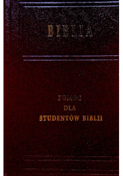 Biblia Pomoc dla studentów biblii