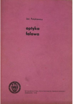 Optyka falowa