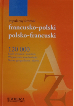Popularny słownik francusko polski polsko francuski