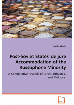 Post-Soviet States' de jure Accommodation of the Russophone Minority