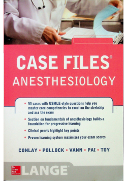 Case files anesthesiology
