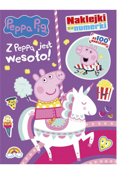 Naklejki na numerki. Z Peppą jest wesoło!