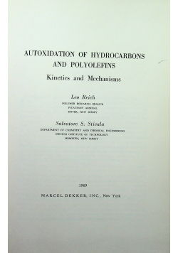 Autoxidation of hydrocarbons and polyolefins