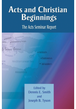 Acts and Christian Beginnings