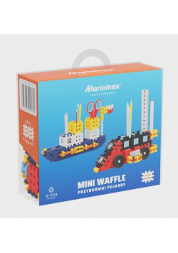Klocki Mini Waffle Przyborniki: Pojazdy 140