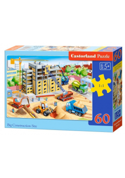 Puzzle 60 Big Construction Site CASTOR