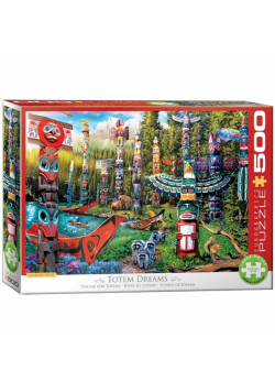 Puzzle 500 Totemy XXL