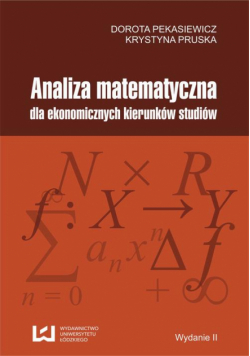 Analiza matematyczna dla ekonomicznych kierunków studiów