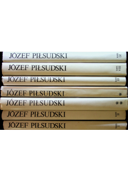 Piłsudski Pisma zbiorowe 7 tomów
