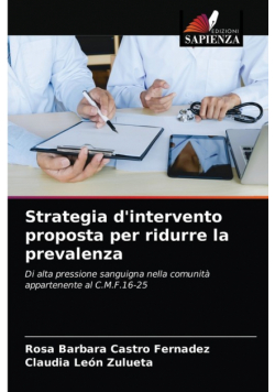 Strategia d'intervento proposta per ridurre la prevalenza