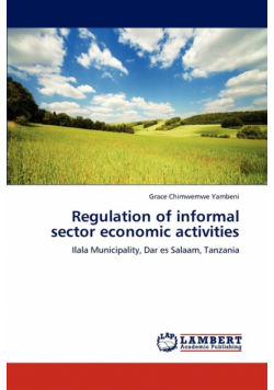 Regulation of informal sector economic activities