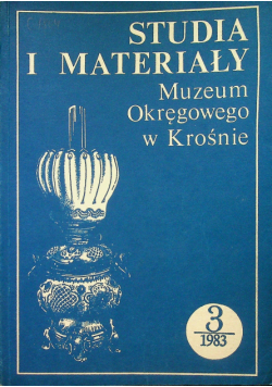 Studia i materiały Muzeum Okręgowego w Krośnie