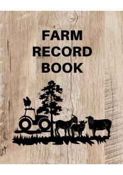 Farm Record Keeping Log Book