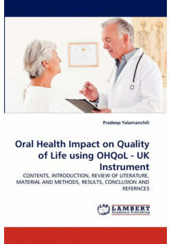 Oral Health Impact on Quality of Life using OHQoL - UK Instrument