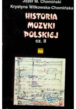 Historia muzyki polskiej część II